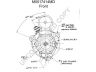 PRESTOLITE ELECTRIC M0017414MD starteris