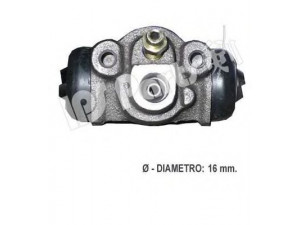 IPS Parts ICR-4399 rato stabdžių cilindras 
 Stabdžių sistema -> Ratų cilindrai
D001-26-610, D001-26-610A