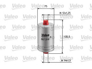 VALEO 587215 kuro filtras 
 Degalų tiekimo sistema -> Kuro filtras/korpusas
441201511C, 1567 10, 1567 11, 1567-11
