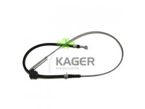 KAGER 19-1265 trosas, stovėjimo stabdys 
 Stabdžių sistema -> Valdymo svirtys/trosai
6314202085