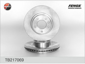 FENOX TB217069 stabdžių diskas 
 Stabdžių sistema -> Diskinis stabdys -> Stabdžių diskas
569053, 90487103, 93182295
