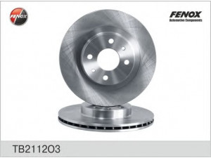FENOX TB2112O3 stabdžių diskas 
 Stabdžių sistema -> Diskinis stabdys -> Stabdžių diskas
2112-0350107-000, 2112-0350107-001