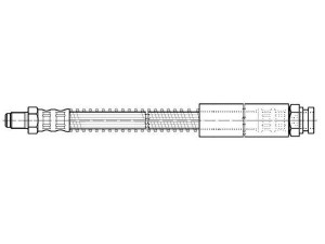KAWE 510572 stabdžių žarnelė 
 Stabdžių sistema -> Stabdžių žarnelės
91515816, 480629