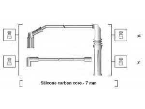 MAGNETI MARELLI 941135170704 uždegimo laido komplektas 
 Kibirkšties / kaitinamasis uždegimas -> Uždegimo laidai/jungtys