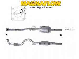 MAGNAFLOW 77023 katalizatoriaus keitiklis 
 Išmetimo sistema -> Katalizatoriaus keitiklis
1J0253023X, 1J0254302L, 1J0253023X