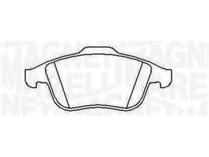 MAGNETI MARELLI 363916060426 stabdžių trinkelių rinkinys, diskinis stabdys 
 Techninės priežiūros dalys -> Papildomas remontas
77365355