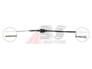 A.B.S. K21010 sankabos trosas 
 Dviratė transporto priemonės -> Kabeliai ir tachometro velenaai -> Sankabos trosas
7599190, 7695548