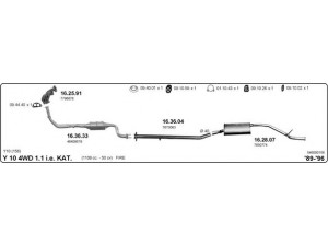 IMASAF 546000156 išmetimo sistema 
 Išmetimo sistema -> Išmetimo sistema, visa