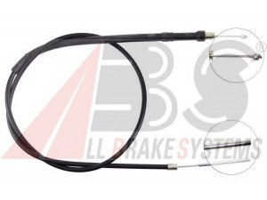 A.B.S. K11236 trosas, stovėjimo stabdys 
 Stabdžių sistema -> Valdymo svirtys/trosai
8927816