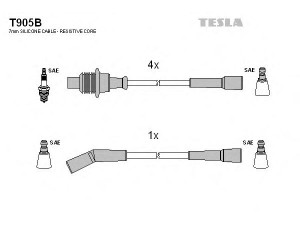 TESLA T905B uždegimo laido komplektas 
 Kibirkšties / kaitinamasis uždegimas -> Uždegimo laidai/jungtys
5967.K9