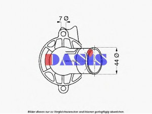 AKS DASIS 751952N termostatas, aušinimo skystis 
 Aušinimo sistema -> Termostatas/tarpiklis -> Thermostat
1122000015, 1122030275, A1122000015