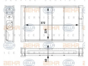 HELLA 8FH 351 312-691 šilumokaitis, salono šildymas 
 Šildymas / vėdinimas -> Šilumokaitis
002 835 00 01, A 002 835 00 01