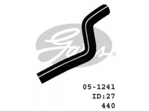 GATES 05-1241 radiatoriaus žarna
B6BF-15-186, B6BF15186A, B6BF15186B