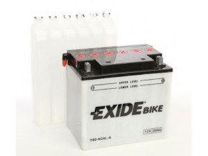 EXIDE Y60-N24L-A starterio akumuliatorius; starterio akumuliatorius 
 Elektros įranga -> Akumuliatorius