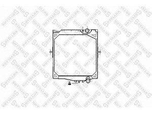 STELLOX 81-03330-SX radiatorius, variklio aušinimas
1276435, 1676435, 1676635, 20460174