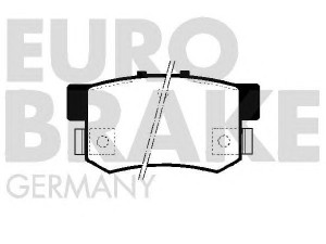 EUROBRAKE 5502229980 stabdžių trinkelių rinkinys, diskinis stabdys 
 Techninės priežiūros dalys -> Papildomas remontas
43022S2A000, 43022S5AE50, 43022S5AJ00