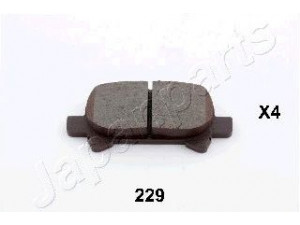 JAPANPARTS PP-229AF stabdžių trinkelių rinkinys, diskinis stabdys 
 Techninės priežiūros dalys -> Papildomas remontas
04466-33060