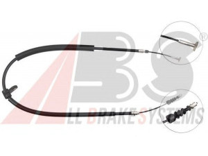 A.B.S. K17957 trosas, stovėjimo stabdys 
 Stabdžių sistema -> Valdymo svirtys/trosai
46542828, 46847297