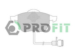 PROFIT 5000-0590 stabdžių trinkelių rinkinys, diskinis stabdys 
 Techninės priežiūros dalys -> Papildomas remontas
4A0698151, 4A0698151, 4A0698151