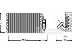 VAN WEZEL 3000V001 garintuvas, oro kondicionierius 
 Oro kondicionavimas -> Garintuvas
1408300958, 1408302158, A1408300958