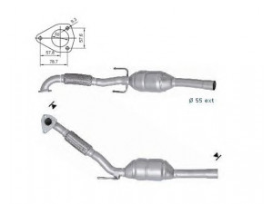 MAGNAFLOW 68831D katalizatoriaus keitiklis 
 Išmetimo sistema -> Katalizatoriaus keitiklis
6Q0254501X, 6Q0254501X, 6Q0254501X