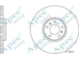 APEC braking DSK2734 stabdžių diskas 
 Dviratė transporto priemonės -> Stabdžių sistema -> Stabdžių diskai / priedai
3D0615601, 3D0615601C, 4E0615601L