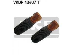 SKF VKDP 43407 T apsauginio dangtelio komplektas, amortizatorius 
 Ašies montavimas/vairavimo mechanizmas/ratai -> Montavimas, pakabos statramstis
1105883, 1151390