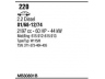 WALKER MB30801B išmetimo sistema 
 Išmetimo sistema -> Išmetimo sistema, visa