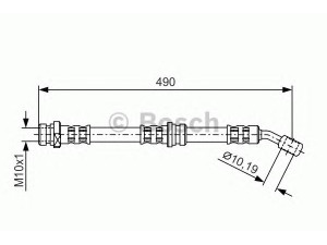 BOSCH 1 987 476 895 stabdžių žarnelė 
 Stabdžių sistema -> Stabdžių žarnelės
58747 29310, 58747 29320