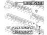 FEBEST CHSB-V250F skersinio stabilizatoriaus įvorių komplektas
96859498