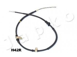 JAPKO 131H42R trosas, stovėjimo stabdys 
 Stabdžių sistema -> Valdymo svirtys/trosai
5977033020