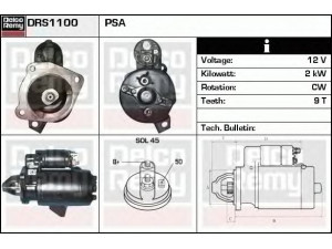 DELCO REMY DRS1100 starteris 
 Elektros įranga -> Starterio sistema -> Starteris
5003627, 5008966, 78GB11000CA, 78GB11000CB