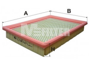 MFILTER K 471 oro filtras 
 Techninės priežiūros dalys -> Techninės priežiūros intervalai