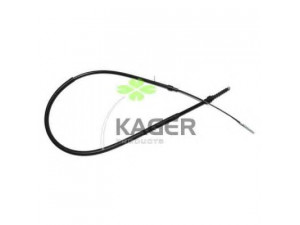 KAGER 19-0413 trosas, stovėjimo stabdys 
 Stabdžių sistema -> Valdymo svirtys/trosai
191609721F, 1L0609721A, 191609721F