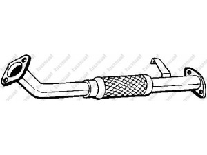 BOSAL 452-633 išleidimo kolektorius 
 Išmetimo sistema -> Išmetimo vamzdžiai
28610-4A600, 28610-4A601