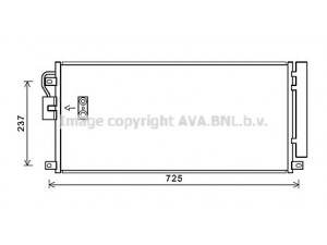 AVA QUALITY COOLING OL5638 kondensatorius, oro kondicionierius