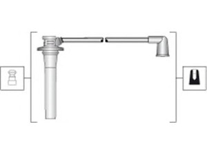 MAGNETI MARELLI 941318111302 uždegimo laido komplektas 
 Kibirkšties / kaitinamasis uždegimas -> Uždegimo laidai/jungtys
