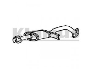 KLARIUS 210024 vidurinis duslintuvas 
 Išmetimo sistema -> Duslintuvas
MB179944, MB252507