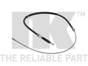 NK 9047137 trosas, stovėjimo stabdys 
 Stabdžių sistema -> Valdymo svirtys/trosai
8J0609721E