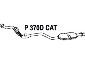 FENNO P370DCAT katalizatoriaus keitiklis 
 Išmetimo sistema -> Katalizatoriaus keitiklis
BM80046, 1244902420