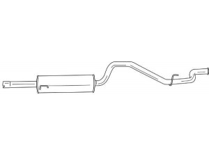 AKS DASIS SG26668 galinis duslintuvas