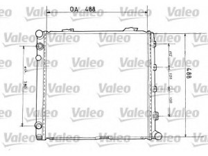 VALEO 819373 radiatorius, variklio aušinimas 
 Aušinimo sistema -> Radiatorius/alyvos aušintuvas -> Radiatorius/dalys
1245000203, 1245008703