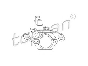 TOPRAN 101 551 reguliatorius, kintamosios srovės generatorius 
 Elektros įranga -> Kint. sr. generatorius/dalys -> Reguliatorius
028 903 803A, 043 903 803G, 049 903 803B