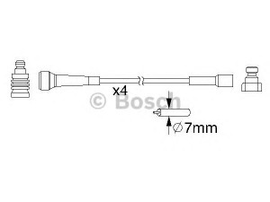 BOSCH 0 986 357 210 uždegimo laido komplektas 
 Kibirkšties / kaitinamasis uždegimas -> Uždegimo laidai/jungtys
77 00 874 564