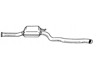 AKS DASIS SG25475 vidurinis duslintuvas