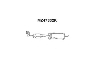 VENEPORTE MZ47332K katalizatoriaus keitiklis 
 Išmetimo sistema -> Katalizatoriaus keitiklis
LF012055XC, LF012055XD, LF012055XE