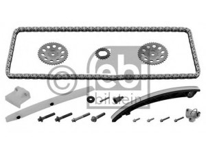 FEBI BILSTEIN 33040 pavaros grandinės komplektas 
 Variklis -> Variklio uždegimo laiko reguliavimo kontrolė -> Sinchronizavimo grandinė/įtempiklis/kreiptuvas -> Pavaros grandinės komplektas
6606 022, 6606 023, 6606 027, 93191271