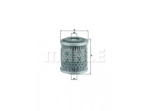 KNECHT KX 38 kuro filtras 
 Techninės priežiūros dalys -> Papildomas remontas
209930450, 540000456, 5410112, 1909108