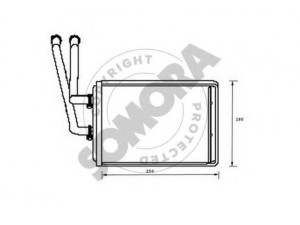 SOMORA 085250 šilumokaitis, salono šildymas 
 Šildymas / vėdinimas -> Šilumokaitis
6448K8, 946442038, 6448K8