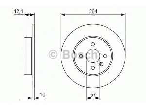 BOSCH 0 986 479 961 stabdžių diskas 
 Dviratė transporto priemonės -> Stabdžių sistema -> Stabdžių diskai / priedai
93176548, 93176548